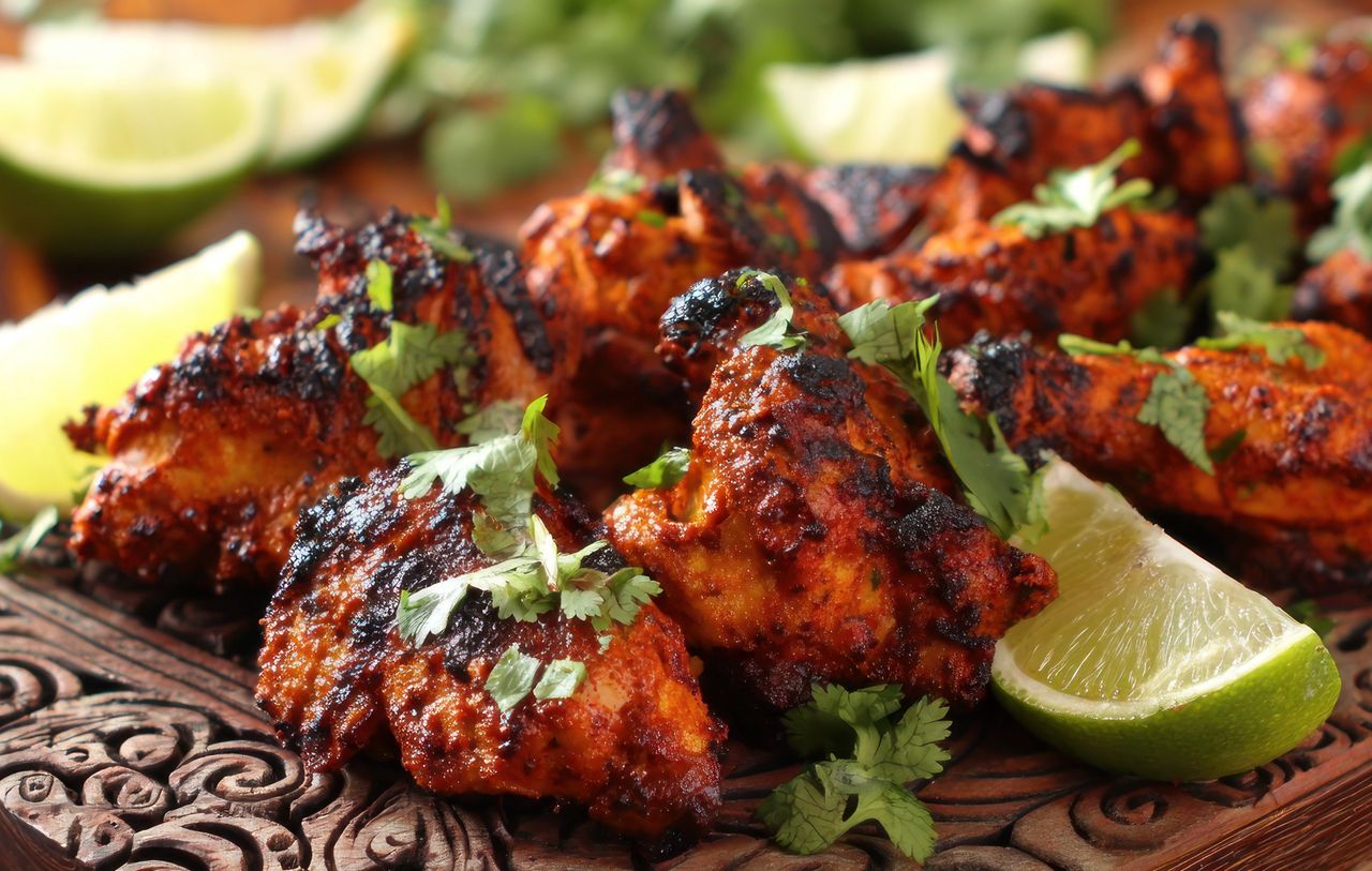 Kurczak tandoori z piekarnika. Smakuje jak z indyjskiej restauracji
