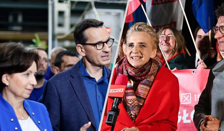 "Hańba". Tłum reaguje na słowa Morawieckiego o posłance