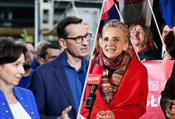 "Hańba". Tłum reaguje na słowa Morawieckiego o posłance