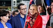"Hańba". Tłum reaguje na słowa Morawieckiego o posłance