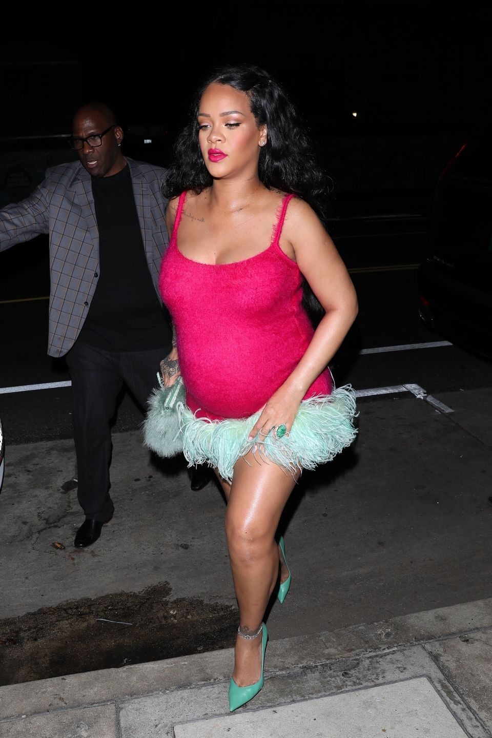 Rihanna w kolejnej ciążowej stylizacji