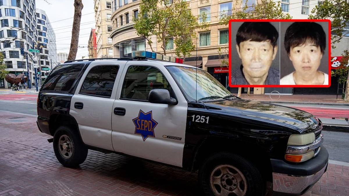 SFPD Patrol Vehicle
San Francisco Police Department patrol SUV parked along brick-paved sidewalk with storefronts and modern buildings in the background, San Francisco, California, August 29, 2025. (Photo by Smith Collection/Gado/Getty Images)
Smith Collection/Gado