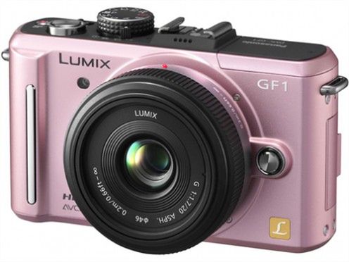 Panasonic GF-1 na różowo