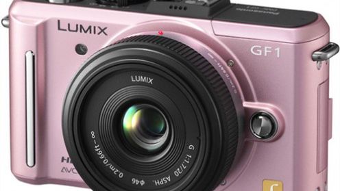Panasonic GF-1 na różowo 1