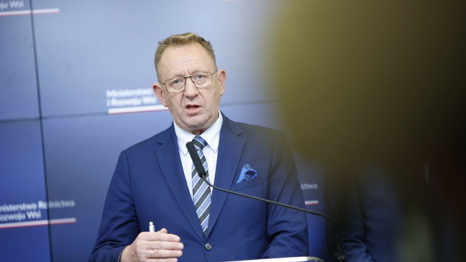 Minister rolnictwa Robert Telus