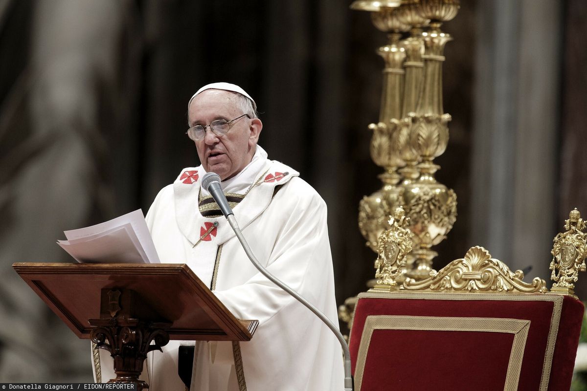 Papież Franciszek nie odprawi mszy Wieczerzy Pańskiej