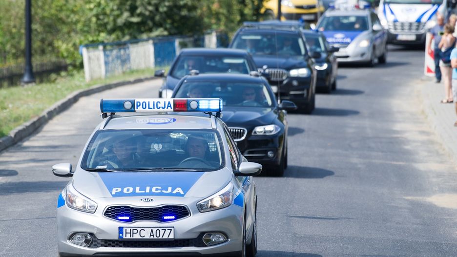 Prezydent w kolumnie SOP pojechał do Głogówka