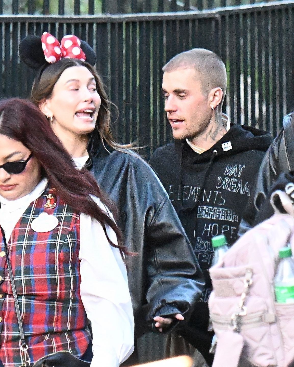 Bieberowie wybrali się do parku rozrywki Disneyland