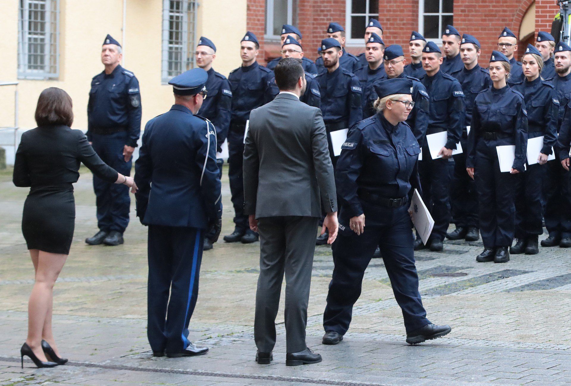 Ślubowanie policjantów w Szczecinie