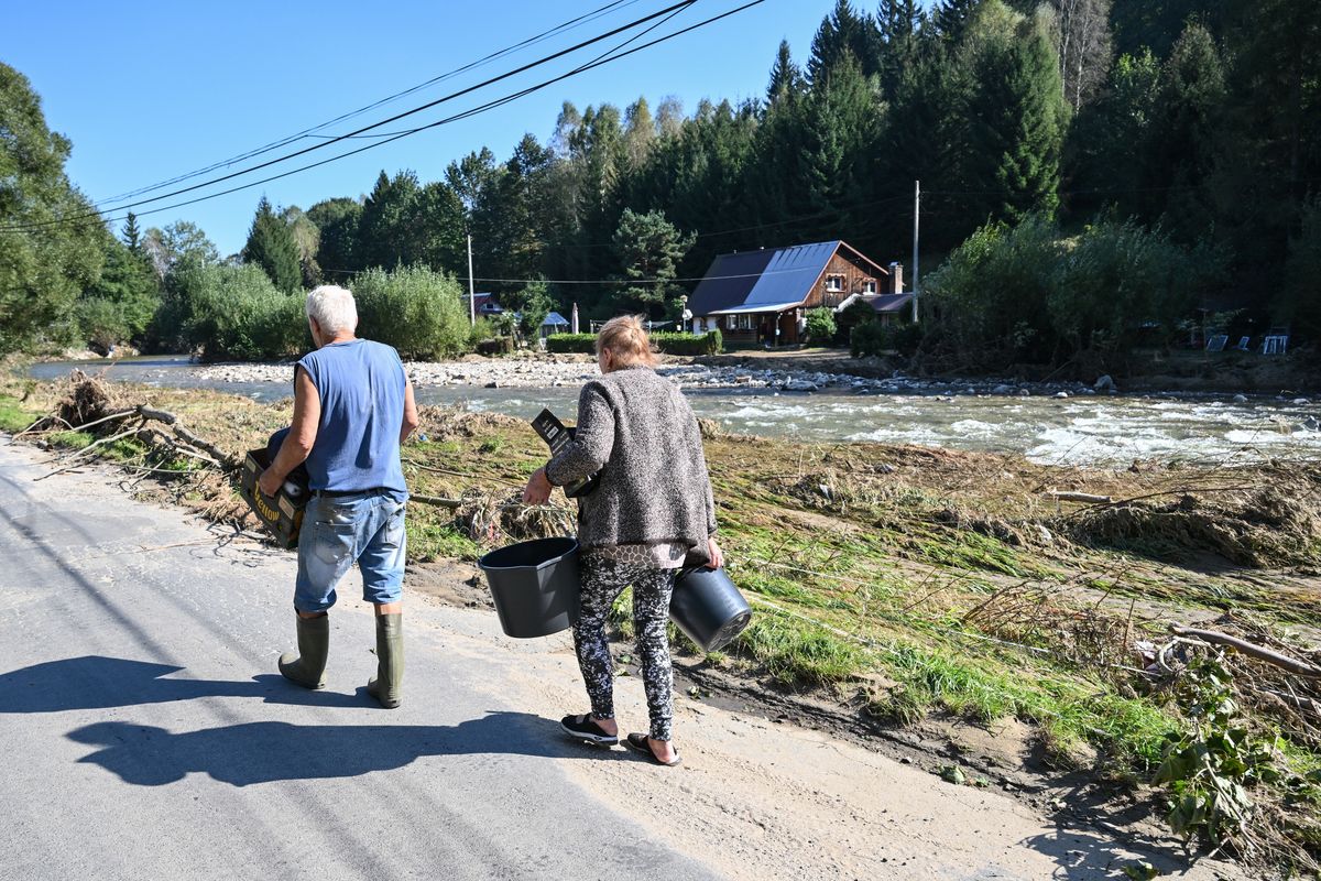 Stary Gierałtów (woj. dolnośląskie), 20.09.2024 po powodzi