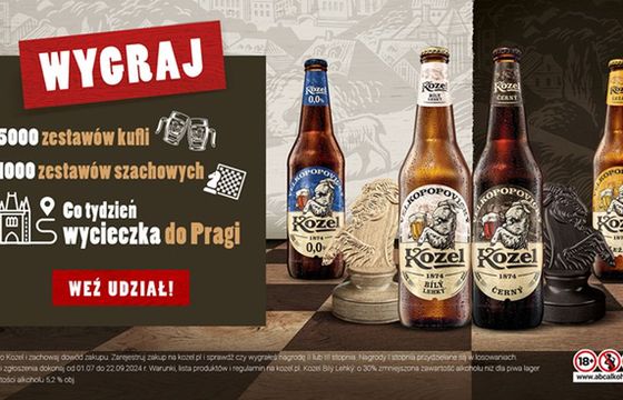 "Czech Mate" - rusza paragonowa loteria Kozel