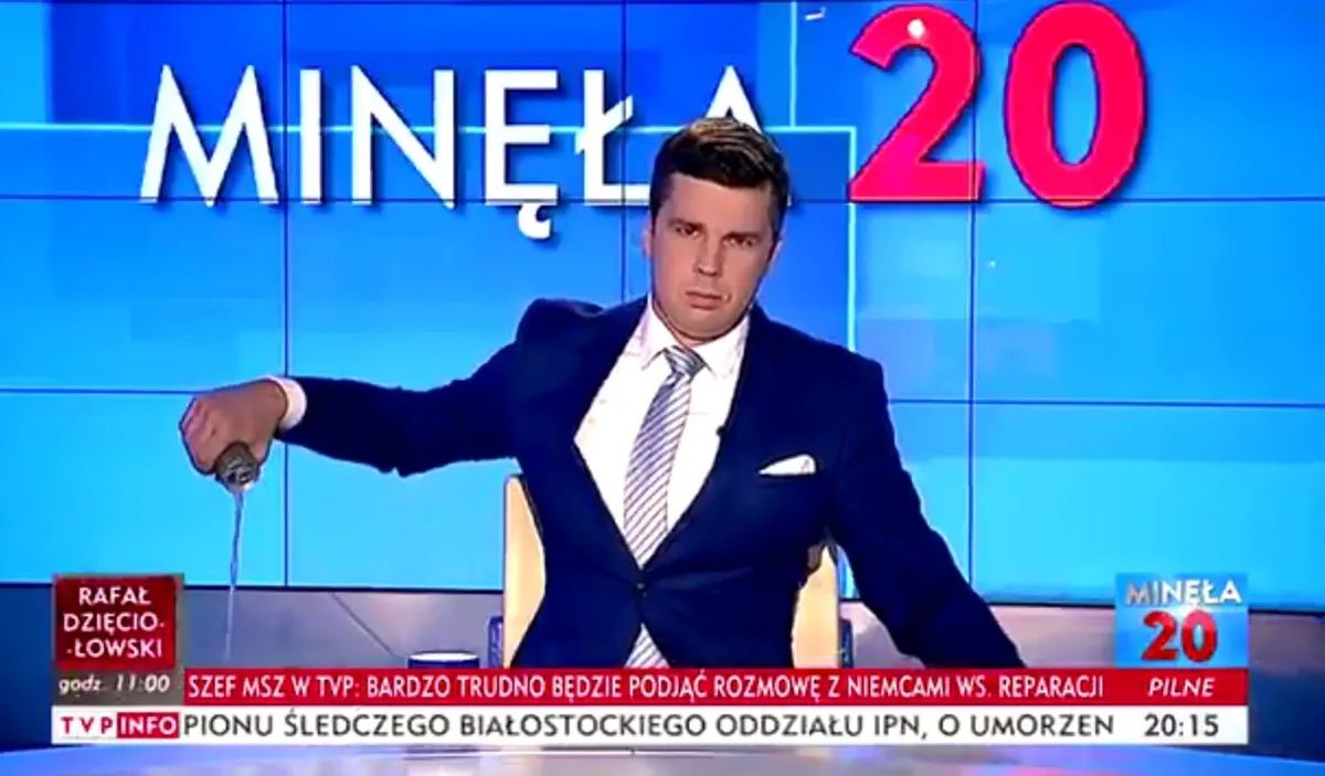 Michał Rachoń w "Minęła 20"