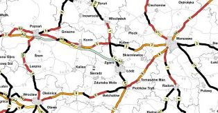 Polska: Mapa Bezpieczeństwa Ruchu Drogowego