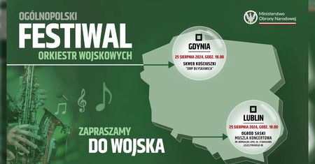 Festiwal Orkiestr Wojskowych w Lublinie – muzyka, sprzęt i grochówka w Ogrodzie Saskim