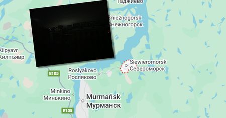 Blackout w głównej bazie Floty Północnej. Zima powaliła słupy