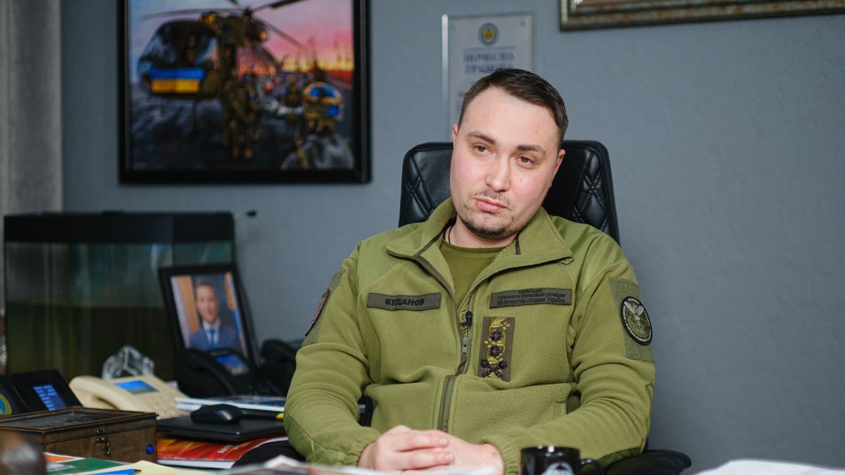 KYIV, UKRAINE – APRIL 19: Chief of the Defence Intelligence of Ukraine Kyrylo Budanov gives an interview on April 19, 2023 in Kyiv, Ukraine. (Photo by Vitalii Nosach/Global Images Ukraine via Getty Images)