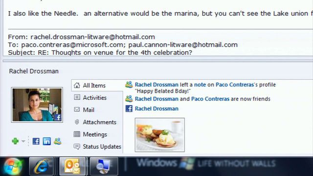 Na tego newsa czekały miliony ludzi na świecie! Outlook integruje się z Facebookiem 1