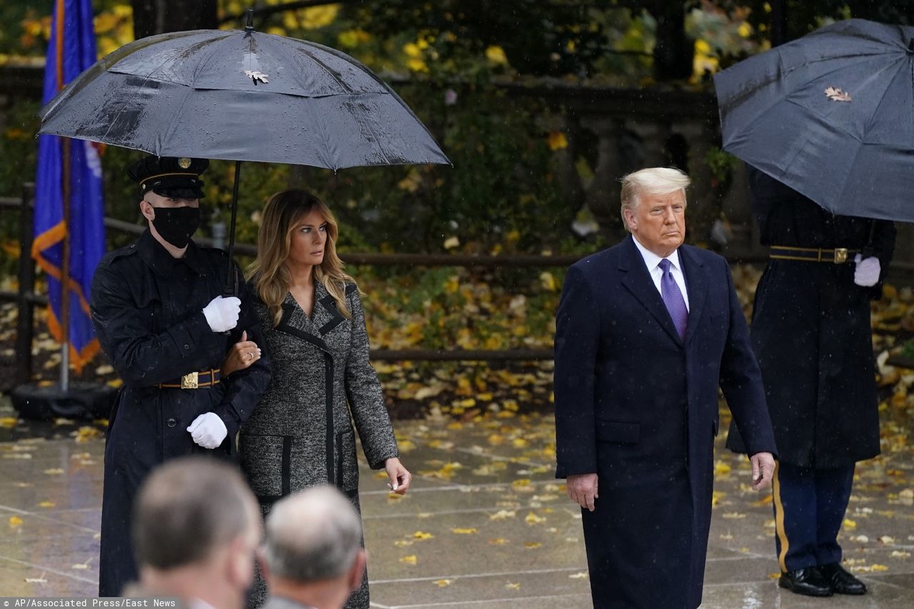 Melania Trump i jej mąż