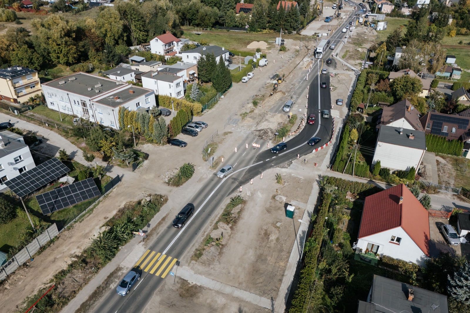 Na przebudowie ulicy Olsztyńskiej 