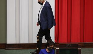 Gorąco w Sejmie. Ważą się losy wicemarszałka Ryszarda Terleckiego. "Taki cham siedzi w parlamencie?"