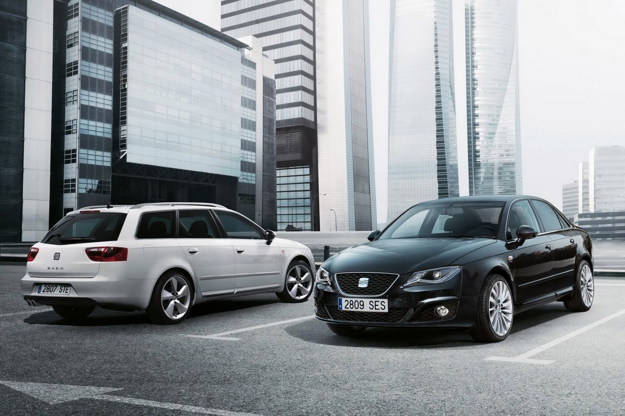 Przypudrowany Seat Exeo na rok 2012
