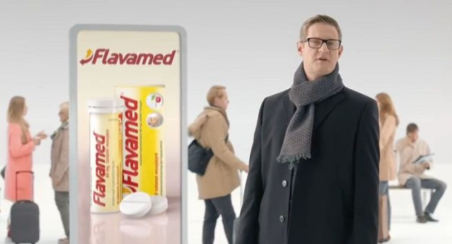 „Różni ludzie, różne potrzeby” reklamują Flavamed (wideo)