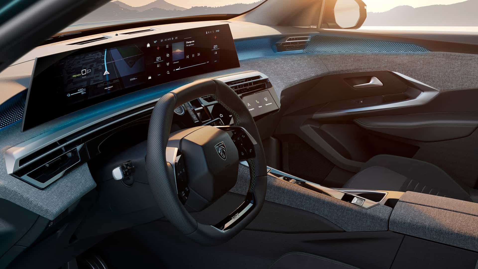 Peugeot 3008 - wnętrze
