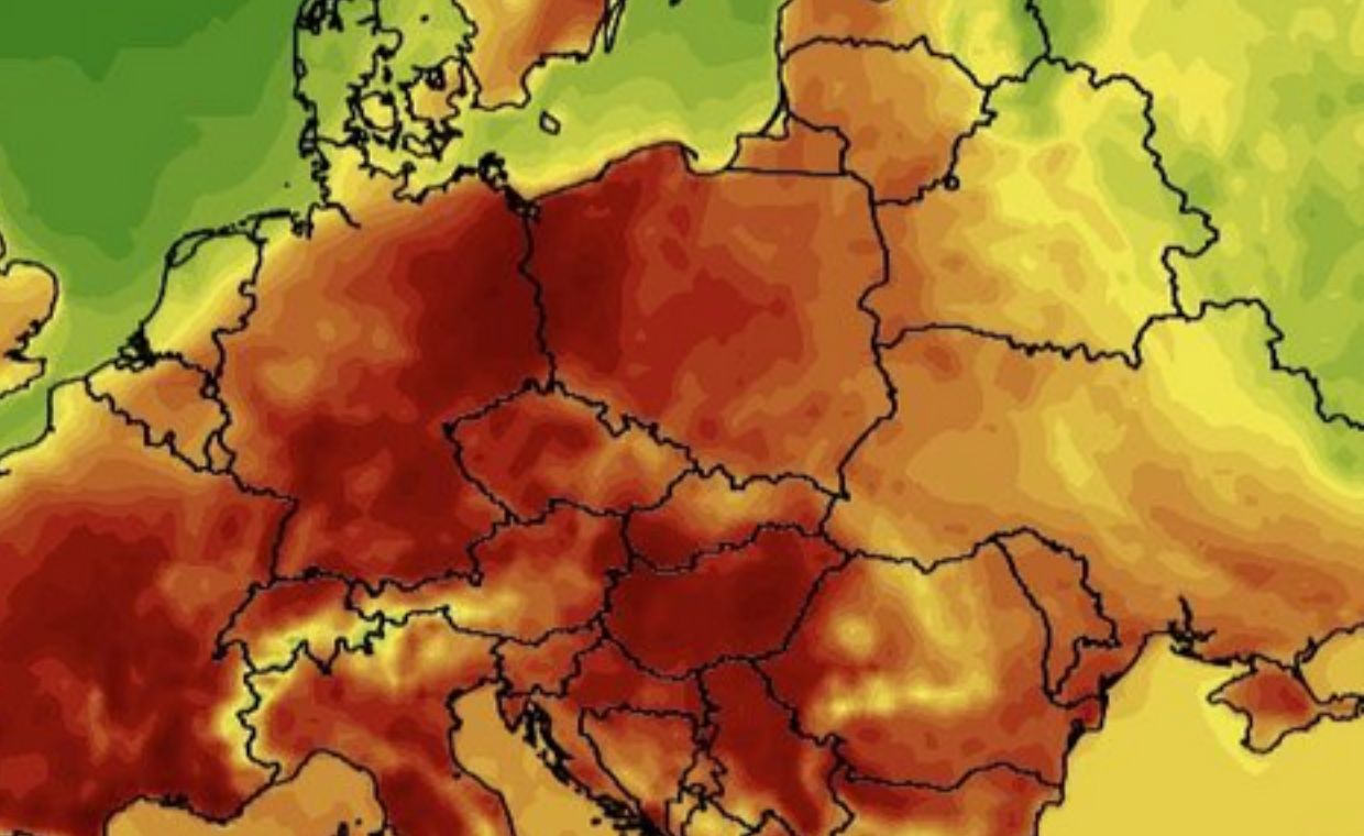 Pogoda. Żar wleje się do Polski