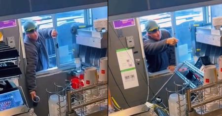 Klient McDonald's wpadł w szał. Zdemolował lokal