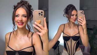 Wylaszczona Marcela Leszczak w gorsecie obwieszcza: "SZUKAM MĘŻA" (FOTO)