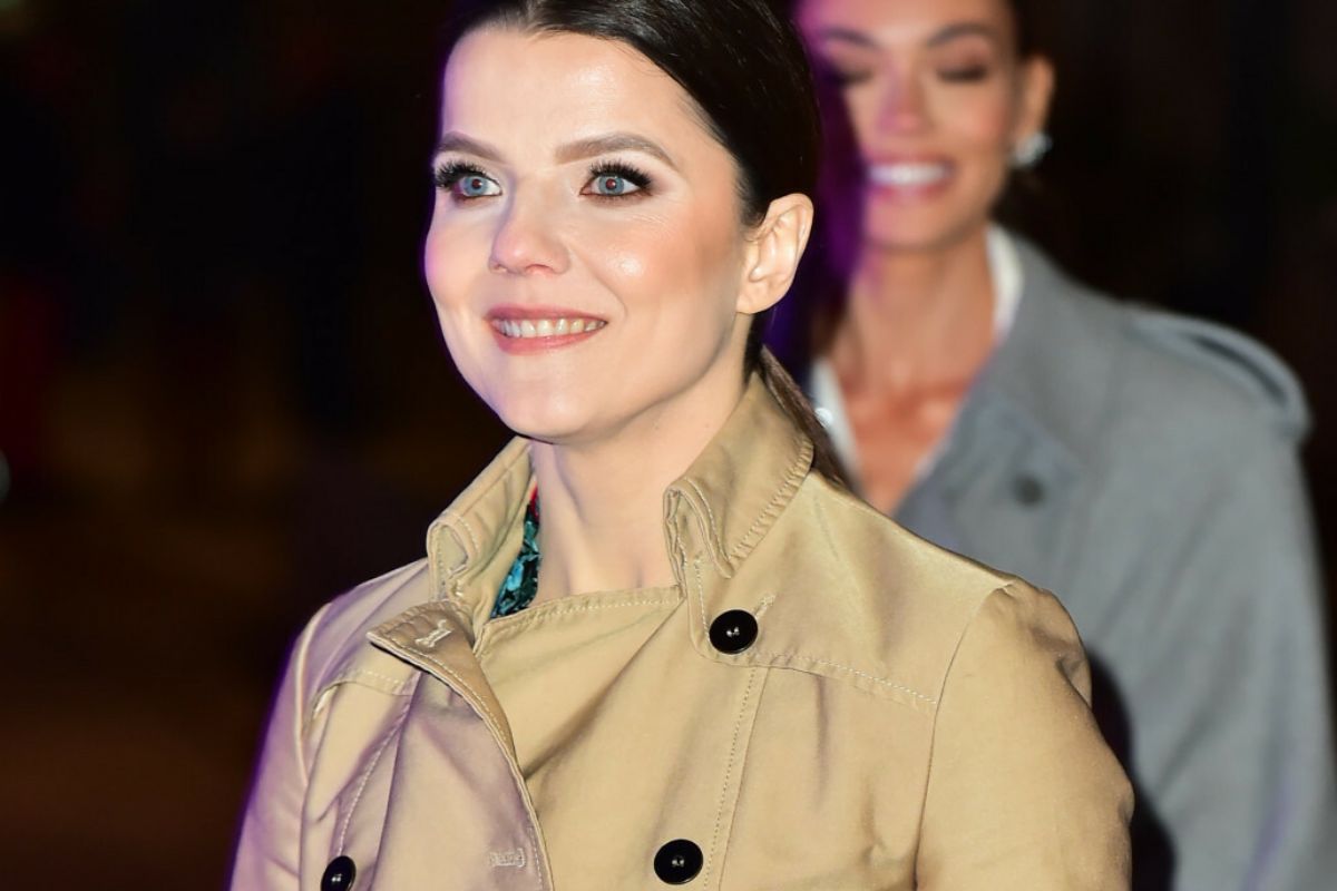 Joanna Jabłczyńska na imprezie TVN-u