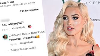 Caroline Derpienski odpowiada na pytanie o ŻYCIOWE OSIĄGNIĘCIE: "Poznałam miliardera". Zaskakująca szczerość?