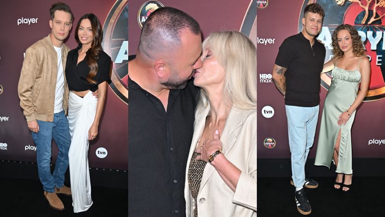 Gwiazdy meldują się na spotkaniu prasowym "Afryki Express"