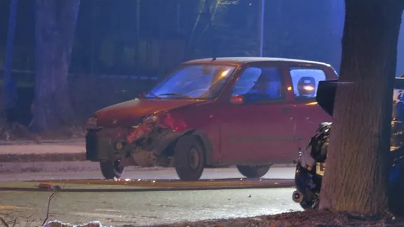 Do wypadku doszło 10 lutego 2017 roku w Oświęcimiu (East News)