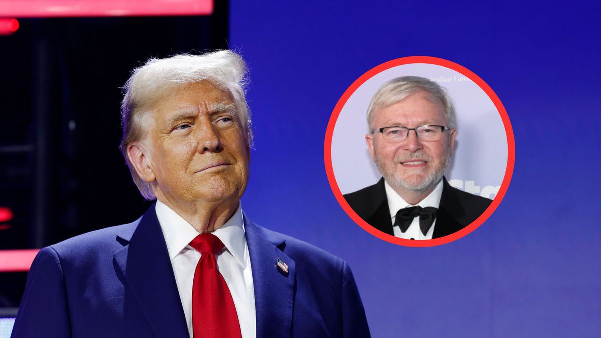 Donald Trump i Kevin Rudd