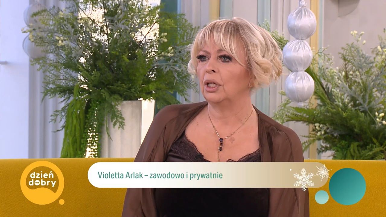 Violetta Arlak w "Dzień dobry TVN"