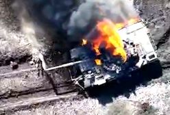 Zapolowali na Rosjan. T-72 rozerwany na strzępy