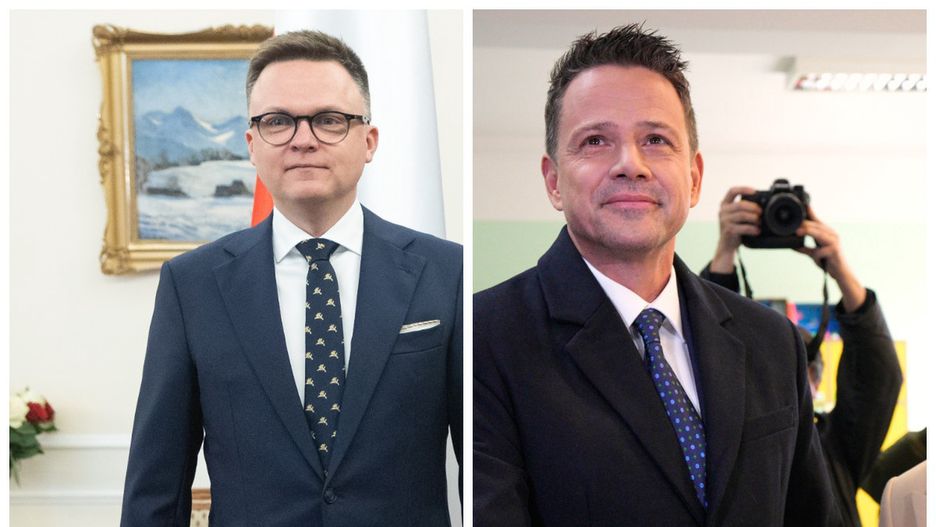Szymon Hołowni udzielił poparcia Rafałowi Trzaskowskiemu w I tur