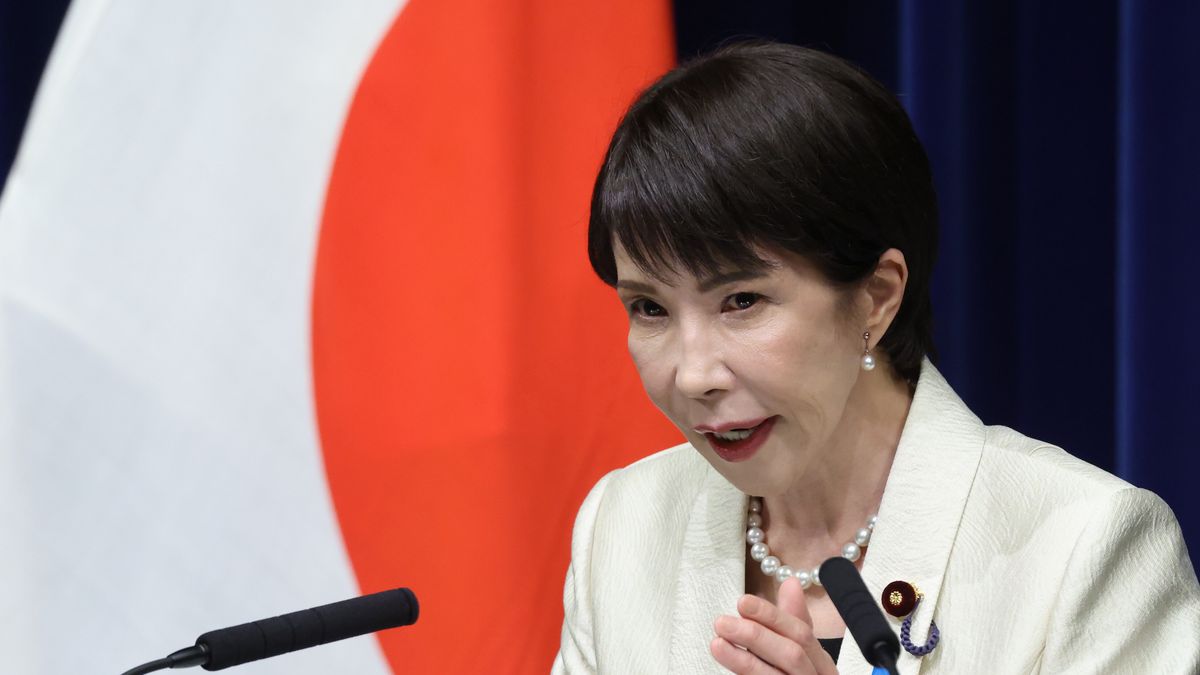 Japanese Prime Minister Sanae Takaichi speaks during a press conference at the prime minister's office in Tokyo, Japan, 18 February 2026. EPA/KIYOSHI OTA / POOL Dostawca: PAP/EPA.