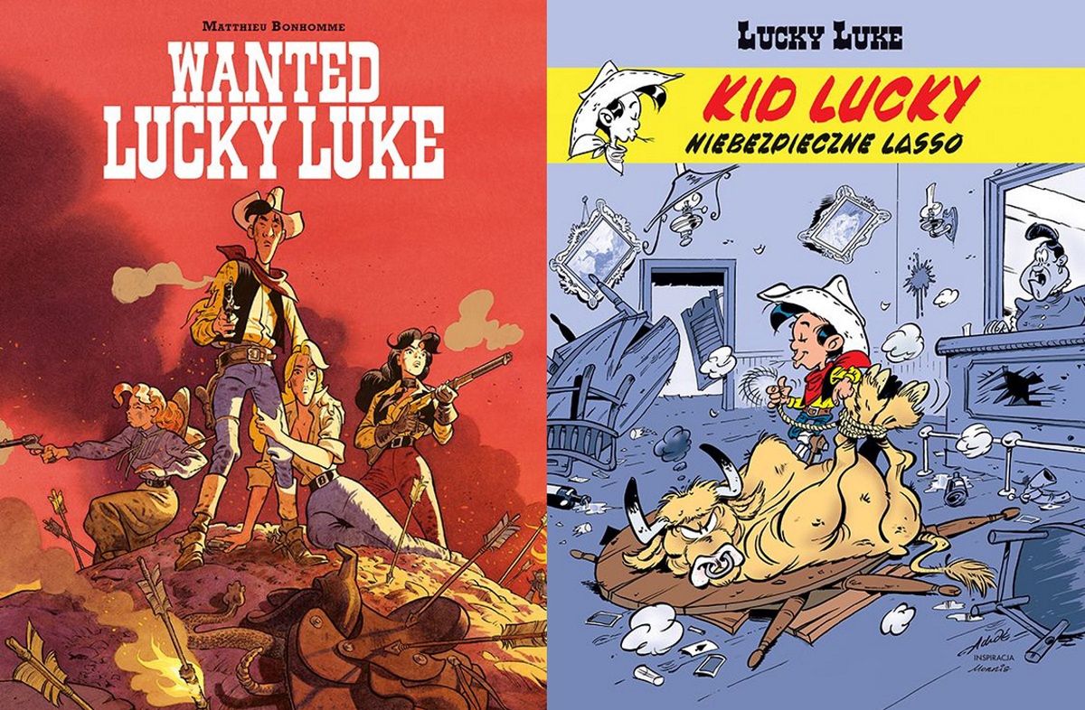 Wanted Lucky Luke i Kid Lucky. Niebezpieczne lasso – recenzja komiksów wyd. Egmont