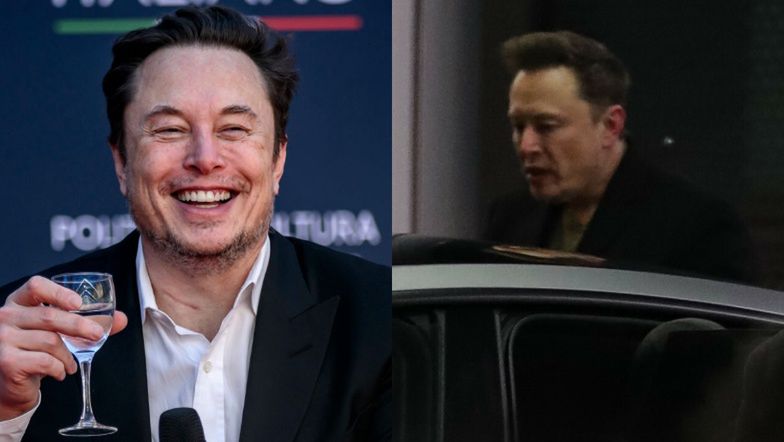 Elon Musk wylądował W KRAKOWIE! Paparazzi czekali na niego na lotnisku (ZDJĘCIA)