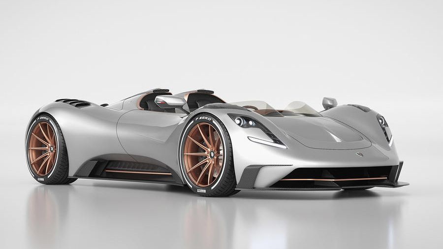 Bez dachu i przedniej szyby, za to z potężnym V8.