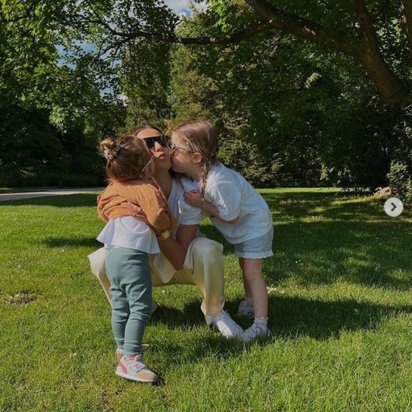 Anna Lewandowska przypadkowo pokazała twarz Klary