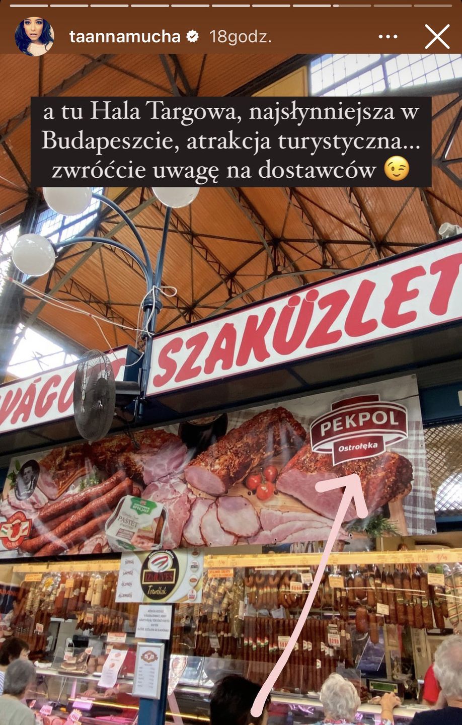 Prywatne zdjęcia Anny Muchy z wizyty w Budapeszcie