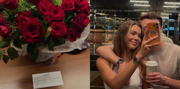 Sandra Kubicka pochwaliła się liścikiem od ukochanego. Zaorski zdążył już WYZNAĆ JEJ MIŁOŚĆ (FOTO)