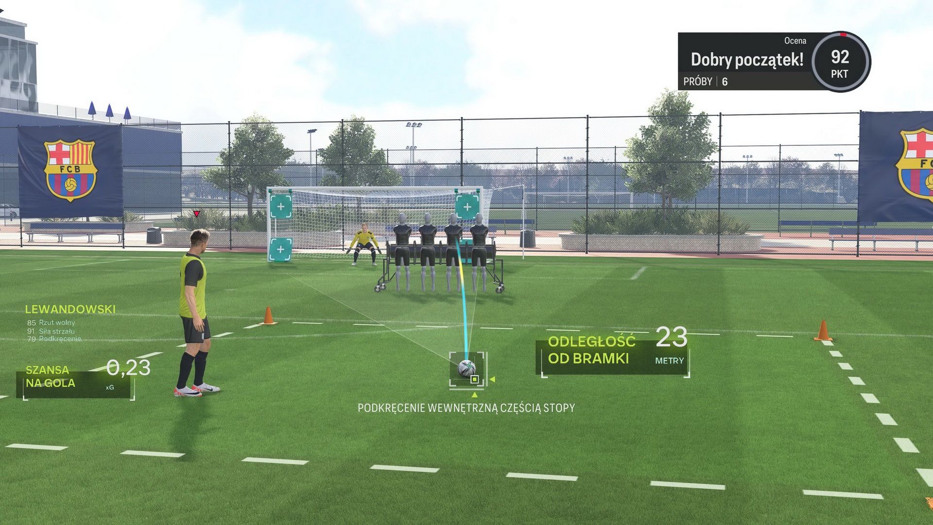 EA Sports FC 24 - podkręcenie