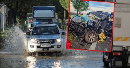 Nie żyje policjant CBŚP. Wypadek na południu Polski