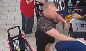 Bulwersujące sceny w Gdańsku. Szukają osiłka ze zdjęcia