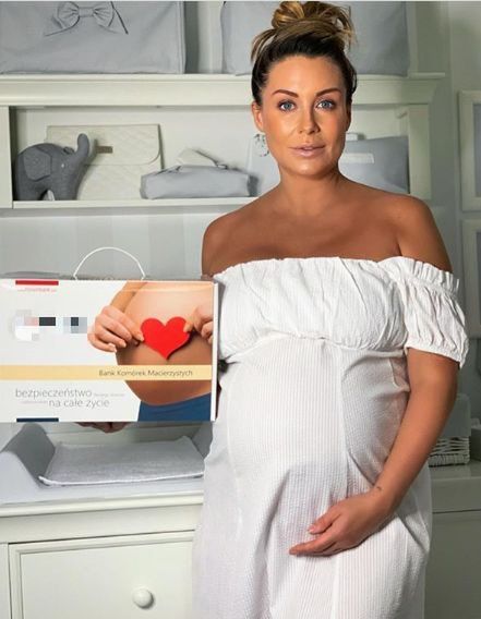 Małgorzata Rozenek reklamuje bank komórek macierzystych