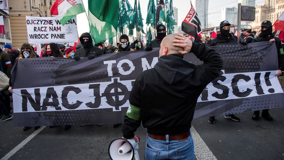 W Marszu Niepodległości uczestniczyły środowiska narodowców z całej Polski